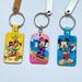 Disney Accessories | Disney Customizable Keychains- Set Of 3 | Color: Pink/Yellow | Size: Os