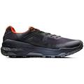 MAMMUT Herren Multifunktionsschuhe Sertig II Low GTX Men, Größe 41 ⅓ in black-vibrant orange