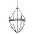 Acclaim Lighting Harlow 28 Inch 6 Light Chandelier - IN11391ASH