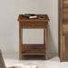 Night Owl 1-drawer Solid Wood Nightstand with USB Ports