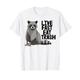 Live Fast Eat Trash Raccoon Shirts Mangut Tees Animal Love T-Shirt