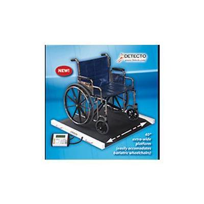 Detecto BRW1000 Portable Bariatric Wheelchair Scale