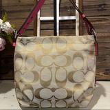 Coach Bags | Coach Duffle Hobo Convertible Shoulder Bag | Color: Cream | Size: See Description & Photos