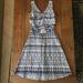 Jessica Simpson Dresses | Jessica Simpson Blue & White Patterned Dress | Color: Blue/White | Size: Xs