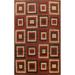 Modern Geometric Oriental Gabbeh Kashkoli Area Rug Wool Hand-knotted - 8'9" x 12'1"