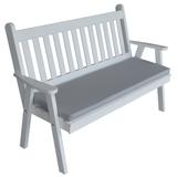 Pine 5' Traditional English Garden Bench