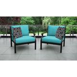 Kathy Ireland Madison Ave. 2 Piece Outdoor Aluminum Patio Furniture Set