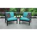 Kathy Ireland Madison Ave. 2 Piece Outdoor Aluminum Patio Furniture Set