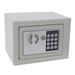 Digital Keypad Office/Home Mini Safe Box Steel Alloy Security Safe Grey - black