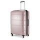 HAUPTSTADTKOFFER - Britz - Hartschalen-Koffer Koffer Trolley Rollkoffer Reisekoffer Erweiterbar, 4 Rollen, TSA, 77 cm, 115 Liter, Champagner