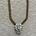 J. Crew Jewelry | J. Crew Statement Necklace | Color: Gold/Gray | Size: Os