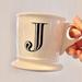 Anthropologie Kitchen | Anthropologie Monogram J Mug | Color: Black/Cream | Size: Os