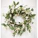 The Holiday Aisle® 18" Wreath Silk/Wood/Twig in Brown/Green/Pink | 18 H x 18 W x 5 D in | Wayfair 70661B1D23264341BEBF8444EF2D0BEA