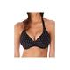 Freya Jewel Cove AS7232 W Underwired Banded Halter Bikini Top Black 34C CS