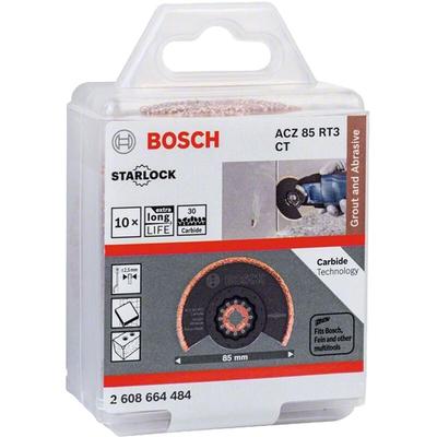 Carbide-RIFF Segmentsägeblatt acz 85 RT3 85 mm 10er Pack - Bosch