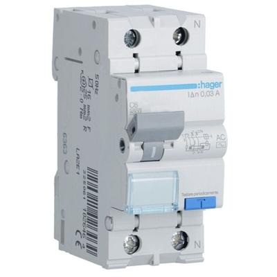 FI/LS-Schalter 1P+N 10A 4,5kA 30mA Kurve c Typ ac 2M ADC810H - Hager Image