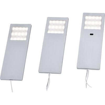 Paul Neuhaus - helena LED-Unterbauleuchte 3er Set led led fest eingebaut 6 w Warmweiß Aluminium