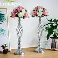 ERMAKOVA-Bougeoirs de pilier de vase de support de fleur de Gand pièce maîtresse de fête de