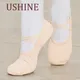 USHINE Chaussures de ballet pour filles Pantoufles de danse de ballet en toile pour femmes enfants