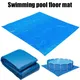 Tapis de protection de sol de piscine en tissu, pataugeoire pliable et imperméable, vente en gros,