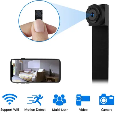 Mini Caméra de permission IP WIFI 1080P Dispositif de Sécurité Domestique Intelligent 4K Caméscope