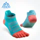 3 paires AONIJIE E4801 E4802 Ultra Run basses chaussettes athlétiques à cinq orteils chaussettes de