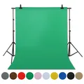 Arrière-plan pour photographie 10 couleurs 1 6x4/3/2M toile de fond verte Chroma pour Studio