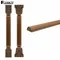 RUNBAZEF-Décalcomanie en Bois Sculpté Non Peint, Cadre d