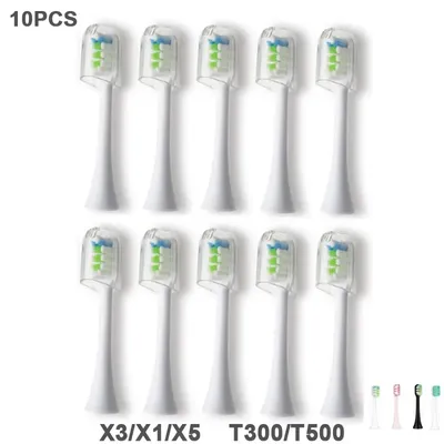 Têtes de brosse à dents électrique de remplacement 10 pièces pour mi Soocas X3/X1/X5 pour Mi jia/