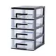 MELEvaluStorage-Boîte d'armoire en plastique de bureau type cube fournitures de bureau station de