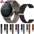 Bracelet en cuir pour montre Huawei bracelet de montre bracelet de sport bracelet GT2 Pro 22mm