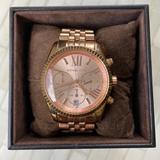 Michael Kors Accessories | Michael Kors Runway Rose Gold Watch | Color: Gold | Size: Os
