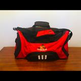 Adidas Bags | Last Call Before Donating!!! Adidas Fifa 2010 World Cup Bag | Color: Black/Red | Size: Os