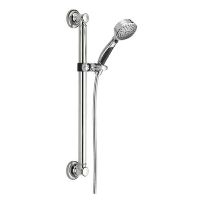 Delta 1.75 GPM Multi Function Handshower Package with Slide Bar, Hose,