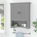 Salinas Bathroom Wall Cabinet with Doors by Bush Furniture