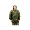 Military Surplus GI Camouflage Rain Parka - Mens Nylon Medium Size Woodland MJ128M