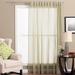 Lucerne Wanda Pleat Back Tab Patio Curtain Panel - 104 x 84