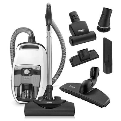 Miele Blizzard CX1 Cat & Dog Bagless Canister Vacuum Cleaner + SEB 228 Powerhead + SBB 300-3 Parquet Floor Brush + More