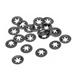 M3 Internal Tooth Starlock Washer 2.5 x 9mm Speed Clip 65Mn 20pcs - 20 Pack - M3 (2.5*9)