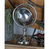 The Novogratz Silver Aluminum Globe