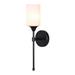 Simplicity bathroom vanity wall sconce glass wall lighting fixture