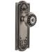 Grandeur Parthenon Solid Brass Rose Privacy Door Knob Set with