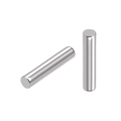 100Pcs 2.5mmx14mm Dowel Pin Stainless Steel Shelf Support Silver Tone - 2.5mm - 14mm 100Pcs