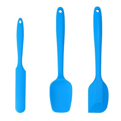 Silicone 3 Pcs Heat Resistant Non-scratch Turner Non Stick Spatula Set