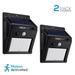 2/4/8 Pack 20 LEDs Solar Security Light with Motion Sensor Pure White Outdoor Wall Sconce