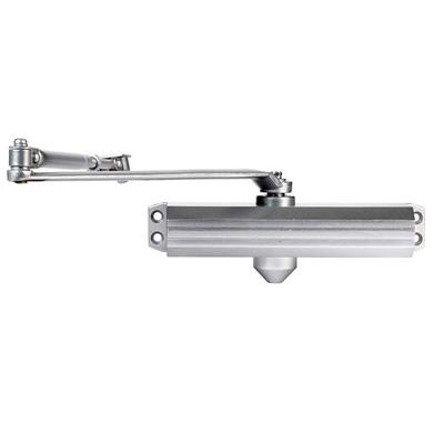 Tell DC100018 Commercial Adjustable Closer, Aluminum - White