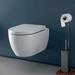 Nameeks Cerastyle Wall Mounted One-Piece Round Toilet � Seat Included