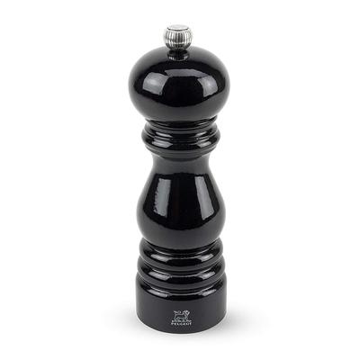Peugeot Paris Classic Pepper Mill, 7-Inch, Black Lacquer - Black Lacquer - Black Lacquer