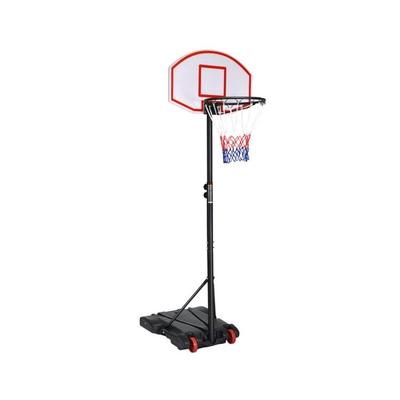 Adjustable Basketball Hoop System Stand with Wheels - 64.9" (165 cm) to 83.8" ( 213 cm)