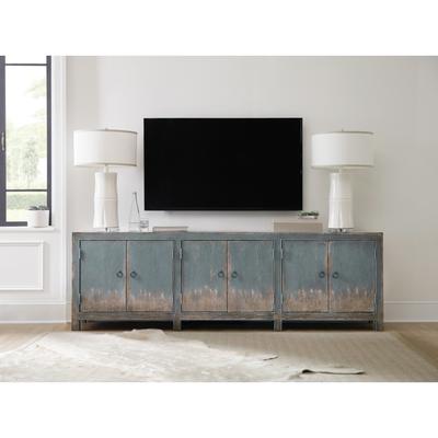 Hooker Furniture Salvator 89" Wide Oak and Maple Wood TV Stand from